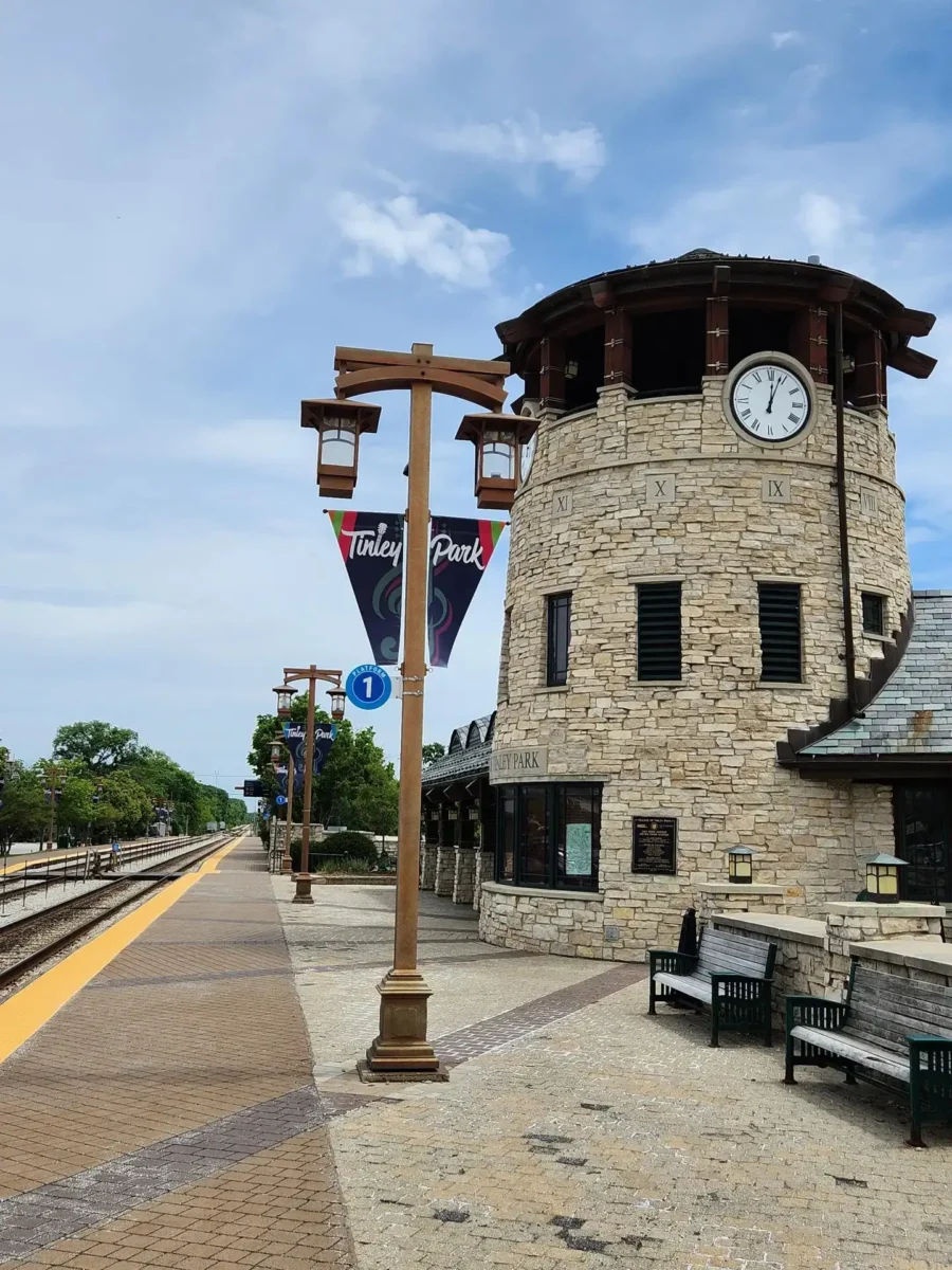 Railway Station in Tinley Park, IL 